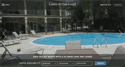 Desktop Screenshot of liveatgatesofoakwood.com